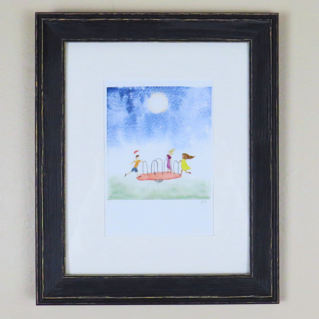 Play Watercolor Artwork – 5x7"