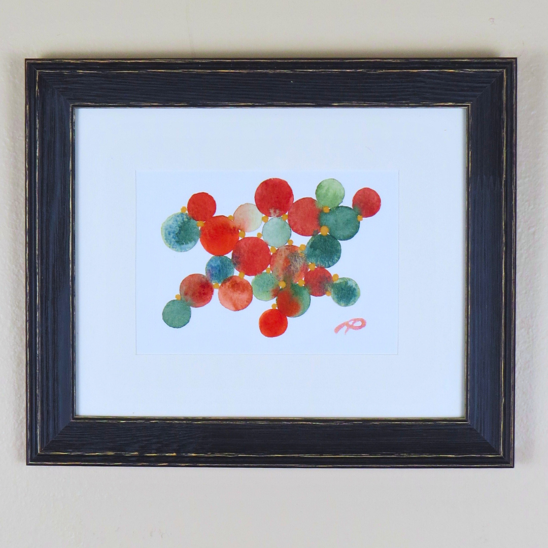 Festive Watercolor Artwork – 5x7"