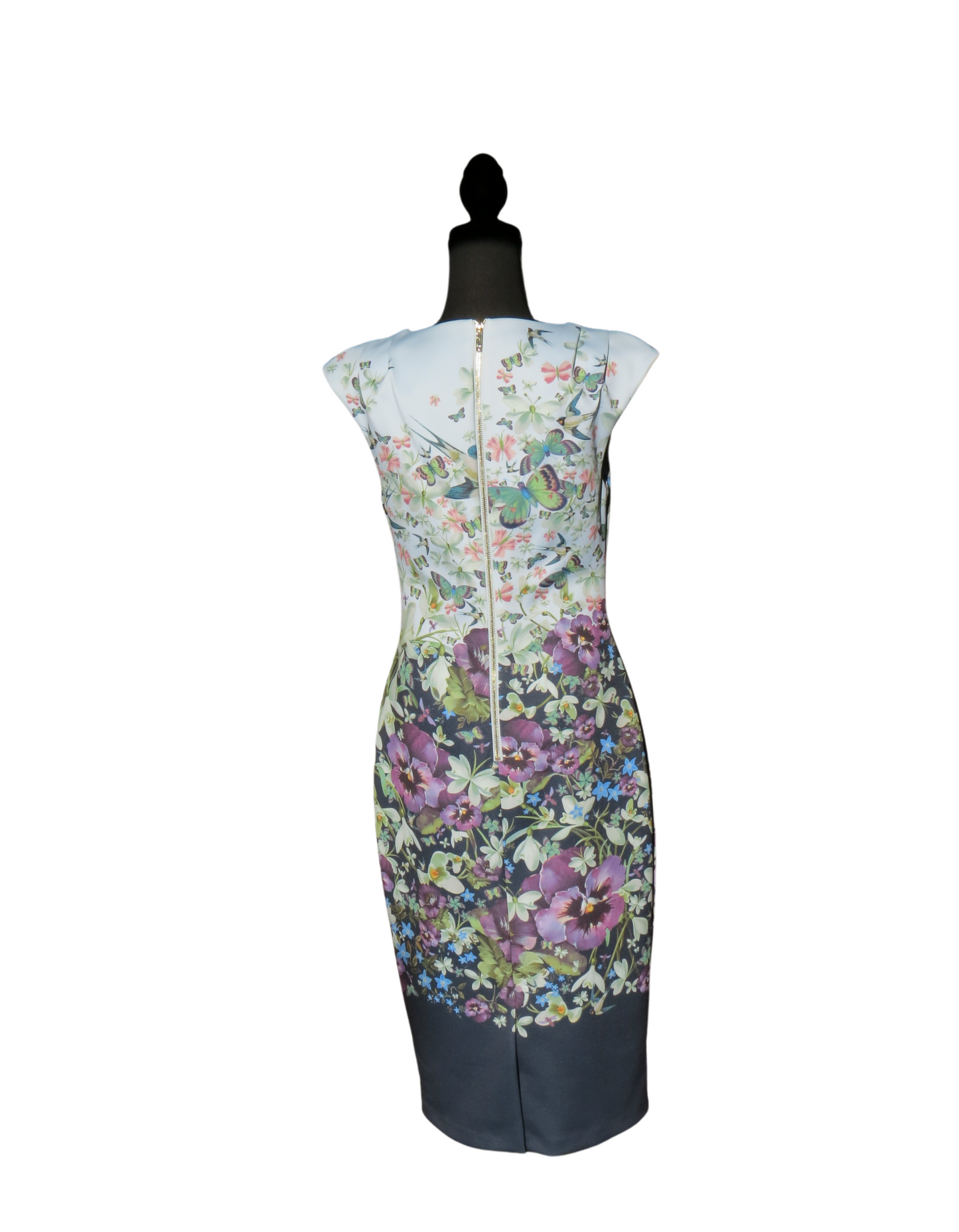 Ted Baker Tea Length Dress - Size 3